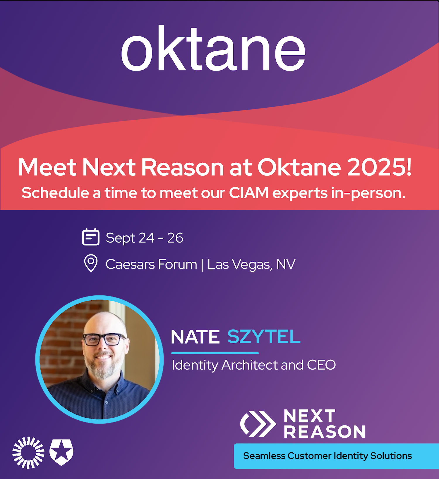 Meet Next Reason at Oktane 2025! — hero image