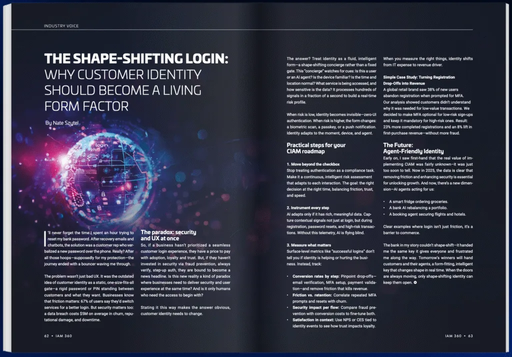 IAM360 Shape Shifting Login Next Reason