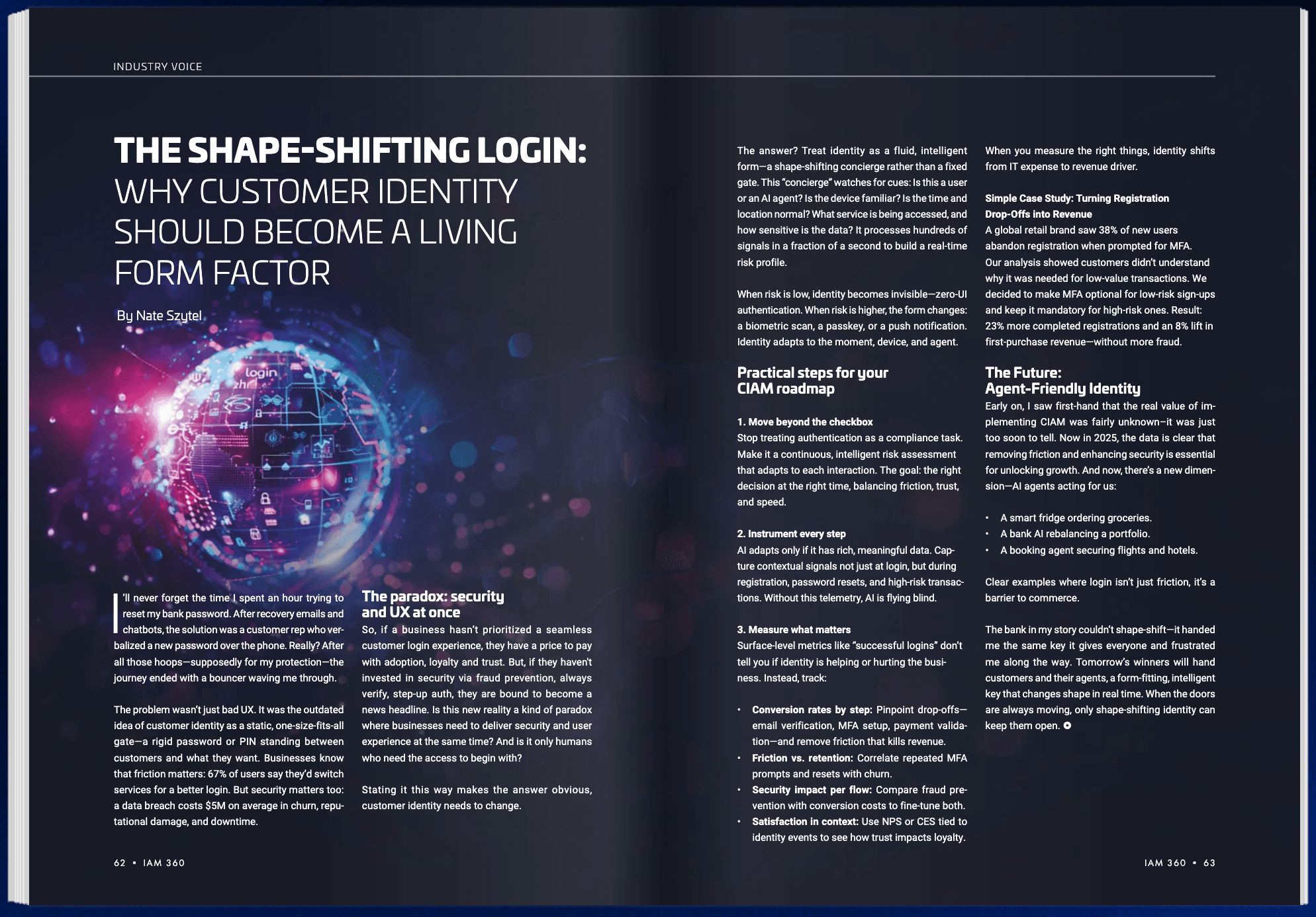 IAM360 Shape Shifting Login Next Reason